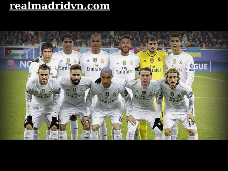 đội hình real madrid 2017